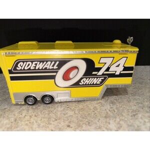 Disney Pixar Cars Sidewall Shine 74 Hauler Trailer Only No Truck